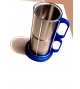 Jogo 2 Canecas Inox Com Suporte  - Bahia - Produto Oficial Licenciado